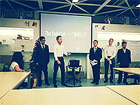 During the presentation (Photo Credit: Au Yuk Long; Programme Host: Beihang University)